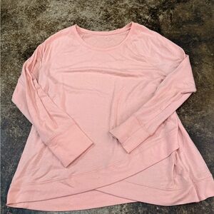 St. John's Bay Soft Pink Long Sleeve Tee